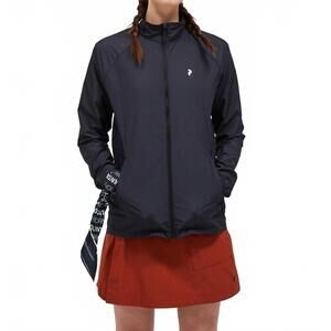 NEW PEAK PERFORMANCE windbreaker jacket in black